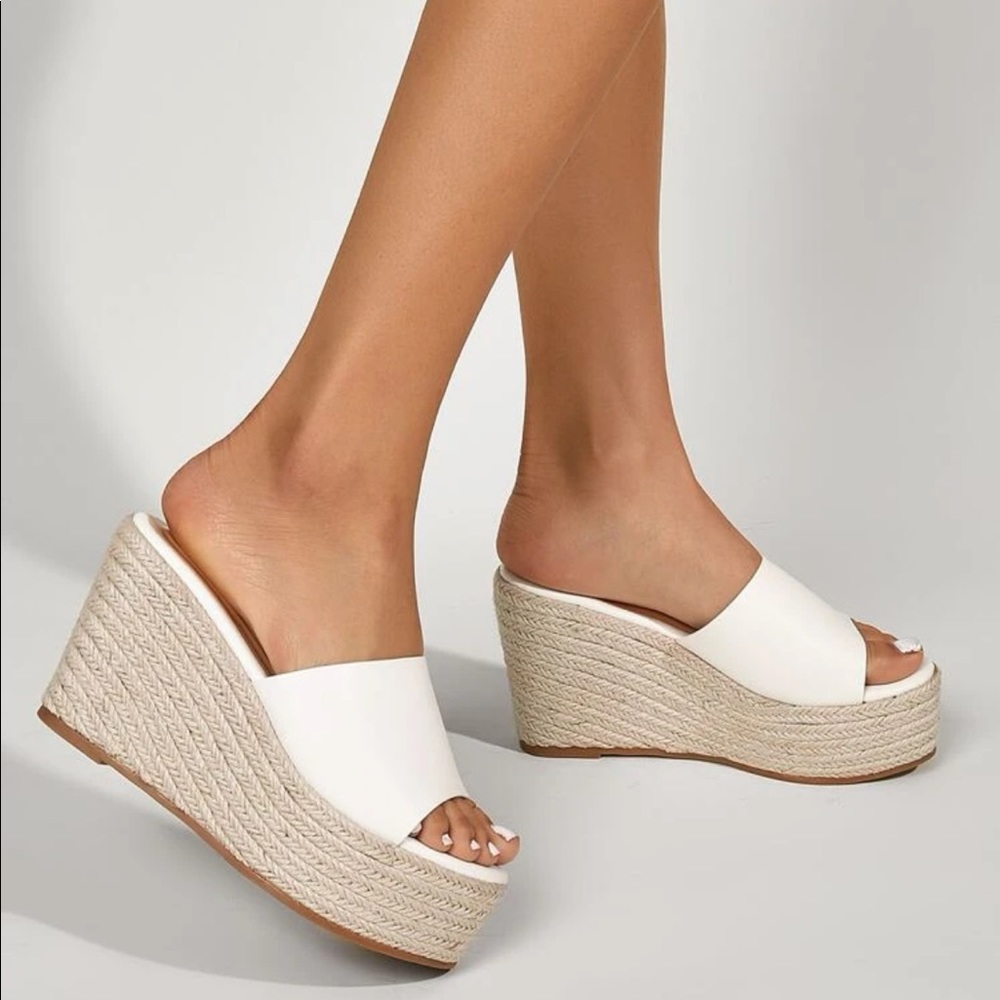 Espadrille wedges